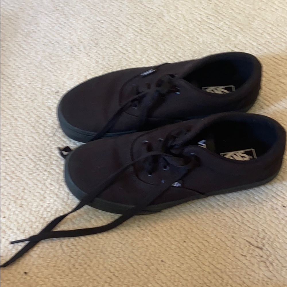 Kids black vans